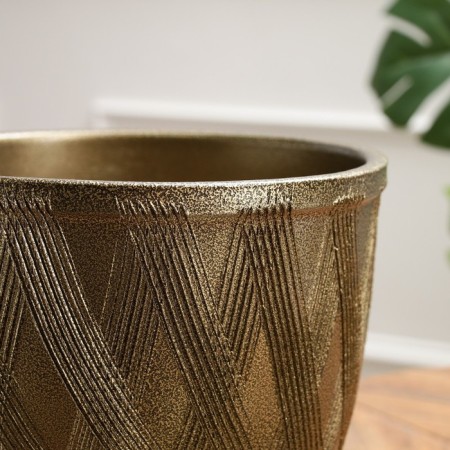Flower pot "Greece" with a pallet 8l-2