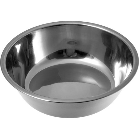 Animal bowl Bradex "Smart feeding", 29x21x5cm, stainless steel, plastic, white-3