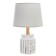 Board Lamp "Sandra" E14 40W white-gray 22x22x36 cm Risalux