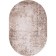 Round Car Karmen Hali Armina, size 160x160 cm, color Brown/Brown