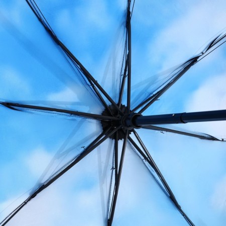 Umbrella with the inner print "Cloud", 8 spokes-4