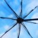 Umbrella with the inner print "Cloud", 8 spokes