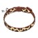 Koshachi collar with a cat's -shaped buckle, 26 x 1 cm, beige