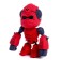 Robot Monkey "Gorilla", interactive: sound, light, metal, on batteries, color mix