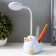 Lala table lamp LED 3W battery Blue 9.5x11x33 cm Risalux