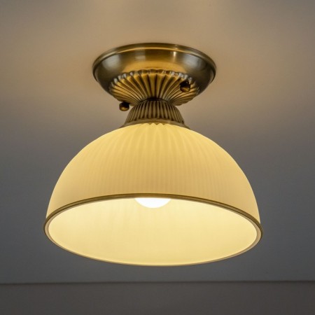 Suspended Citilux “Adriana” CL405113, 22x22x21 cm, 1x75W, E27, brown color-8