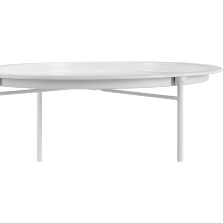 TRAY METAL METAL CHOUSE, White 47X47X51 cm-7
