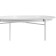 TRAY METAL METAL CHOUSE, White 47X47X51 cm