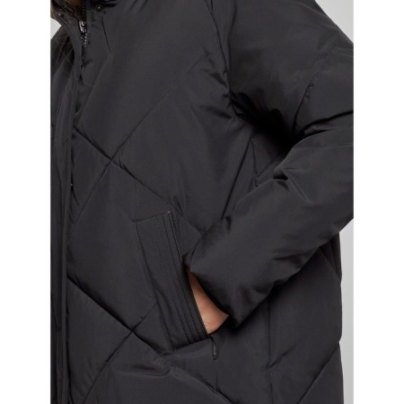 Winter jacket female, size 50, black color-11