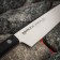 Kitchen knife samura harakiri, universal, blade 12 cm, black hilt