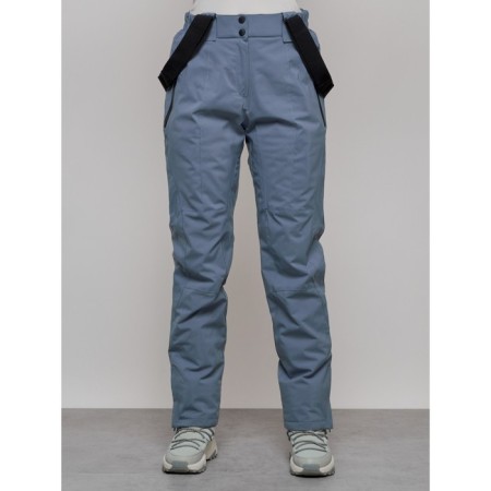 Semi -combinezone Ski Drapeted Women's, Size 48, Gray Color-4