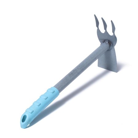 Combined moth, length 39 cm, 3 teeth, plastic handle, color mix-1