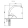 Mixer for the kitchen Ulgran Brilliant 007-342 b, color graphite