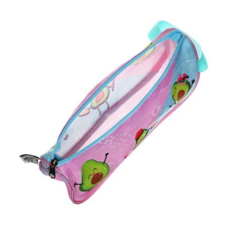 Penal soft 1 compartment, 100 x 200 x 45 mm, voluminous, with a pen "avocado"-3