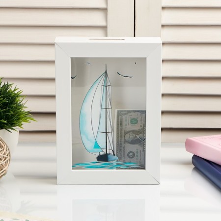 Piggy bank Interior plastic "Sailor" 17x12x3.8 cm-1