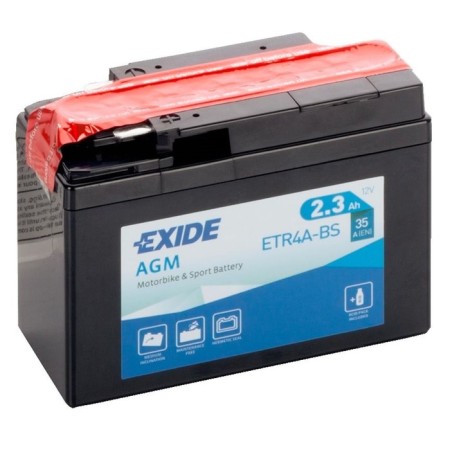 Battery EXIDE 2.3 Ah ETR4A-BS