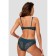 Women's bra, size 75b, dark green color