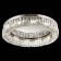 Ceiling Ceiling ST LUCE. SL1226.102.12. Rifrazio. 12x40 W, E14, 81.5x81.5x15 cm, Nickel color