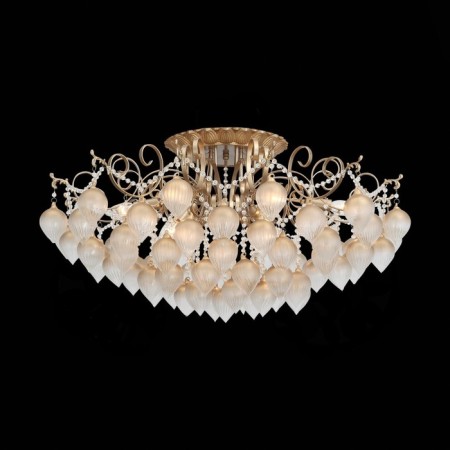 Ceiling Ceiling ST LUCE. SL659.302.09. Fruitti. 9x40 watts, E14, 85x85x20 cm, golden color-1
