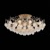 Ceiling Ceiling ST LUCE. SL659.302.09. Fruitti. 9x40 watts, E14, 85x85x20 cm, golden color