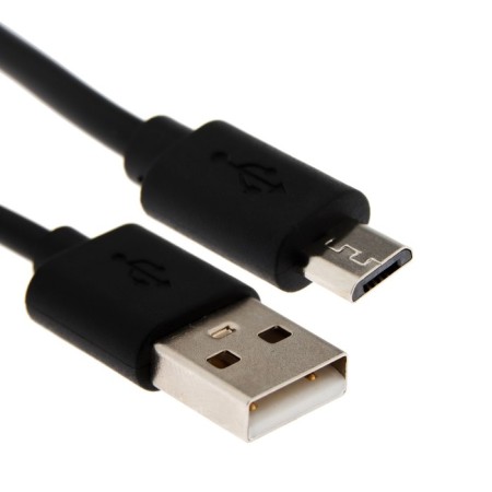 Windigo, MicroUSB - USB, 2 A, charging + data transfer, TPE braid, 1 m, black-3