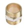 NIPPEL OTMO, 1 ", outer/outer thread, nickel -plated brass