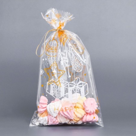 Package Packing BOPP, "Greeting card with a gift" 20*35 cm-1