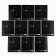 A set of notebooks 36 sheets, 10 objects, internal block No. 1 Mix “September 1: Black Background”