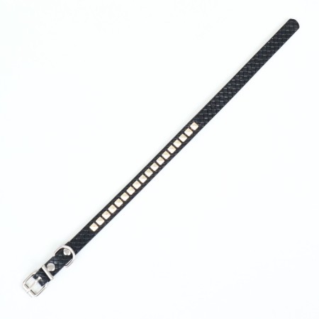 The collar of the corrugated "boundaries", 33 x 1.2 cm, Osh 23-29, black-3