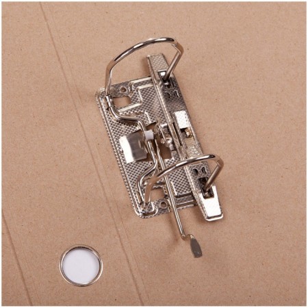 A4, 75 mm registrar, calligrata "Available Office", cardboard, without coverage, economy-2