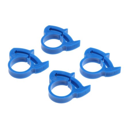 The clamp of the power plastic "Strike", diameter 15-18 mm, reusable, clip-track, 4 pcs.