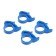The clamp of the power plastic "Strike", diameter 15-18 mm, reusable, clip-track, 4 pcs.