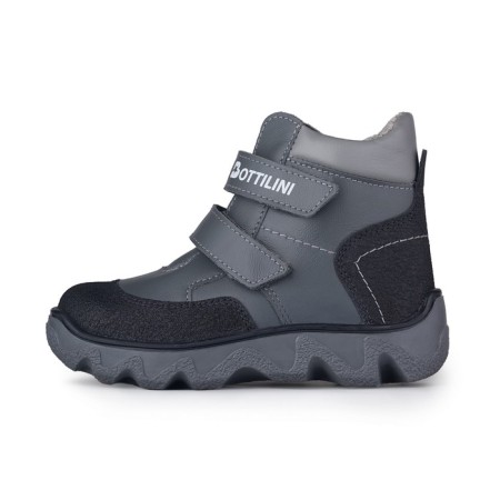 Baby boots, size 27, gray color-1