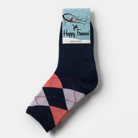 Noski children's terry, blue color, size 18-20-2