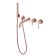 Bath mixer Abber Wasser Kreis AF8130MRG, built -in, shower set