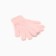 Minaku gloves, pink color, 21 cm