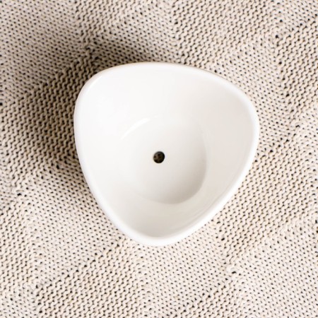 Light pot 5x8cm, white-2