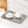 Stainless steel tray 40 × 30 × 2 cm (+/- 1cm)