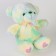 Soft toy "Bear" with a bow, green color, 43 cm