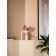 DOIY ACQUEDOTTO flowers vase, single, 22 cm, pink color