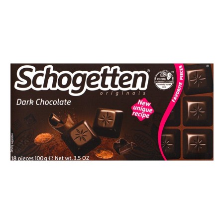 SchoGetten Dark Chocolate 100 g chocolate 100 g-6