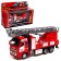 Metal machine "Fire machine", 21 cm, light and sound effects, mobile parts, inertia