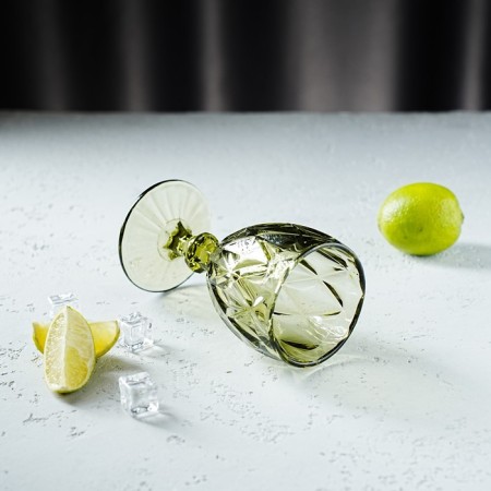 Magistro glass glass “cruise”, 250 ml, 8 × 15.3 cm, green color-8