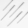 Needles for household sewing machines, universal, No. 80/12, 5 pcs