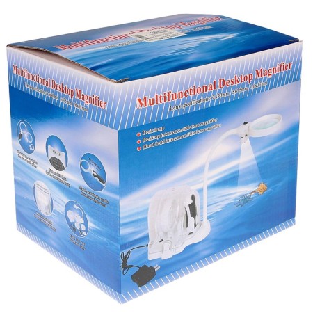 The third hand for soldering 2x, 5x, 16x, 90mm, 75mm, 37mm, BAT 4AA, 18*28cm-9