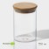 Glass Bank for bulk products with bamboo lid Bellatenero Eco, 550 ml, 8.5 × 12.5 cm