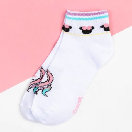 Socks "Unicorn", Minnie Mouse, 14-16 cm-1