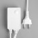Garland "waterfall" 2 × 6 m, IP44, UMS, white thread, 1500 LED, white glow, 8 modes, 220 V