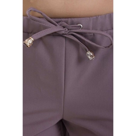 Female suit, size 42, lilac color-12