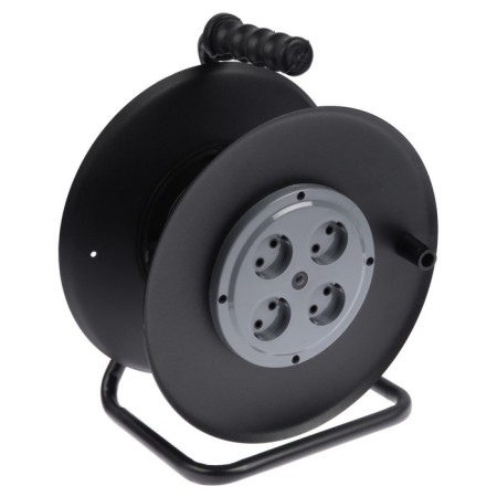 Metal coil, 4 sockets, b/h, IP20, 16 A, UHL2, gray